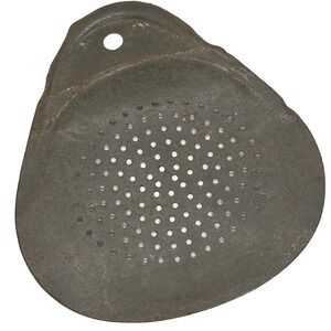 Antique Milk Cream Skimmer Strainer Farm Tool - Country Decor